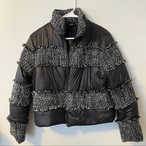 Shein Black Puffer Jacket